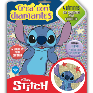 FLOW PACK VERTICE CREA CON DIAMANTES STITCH Nº3 6708