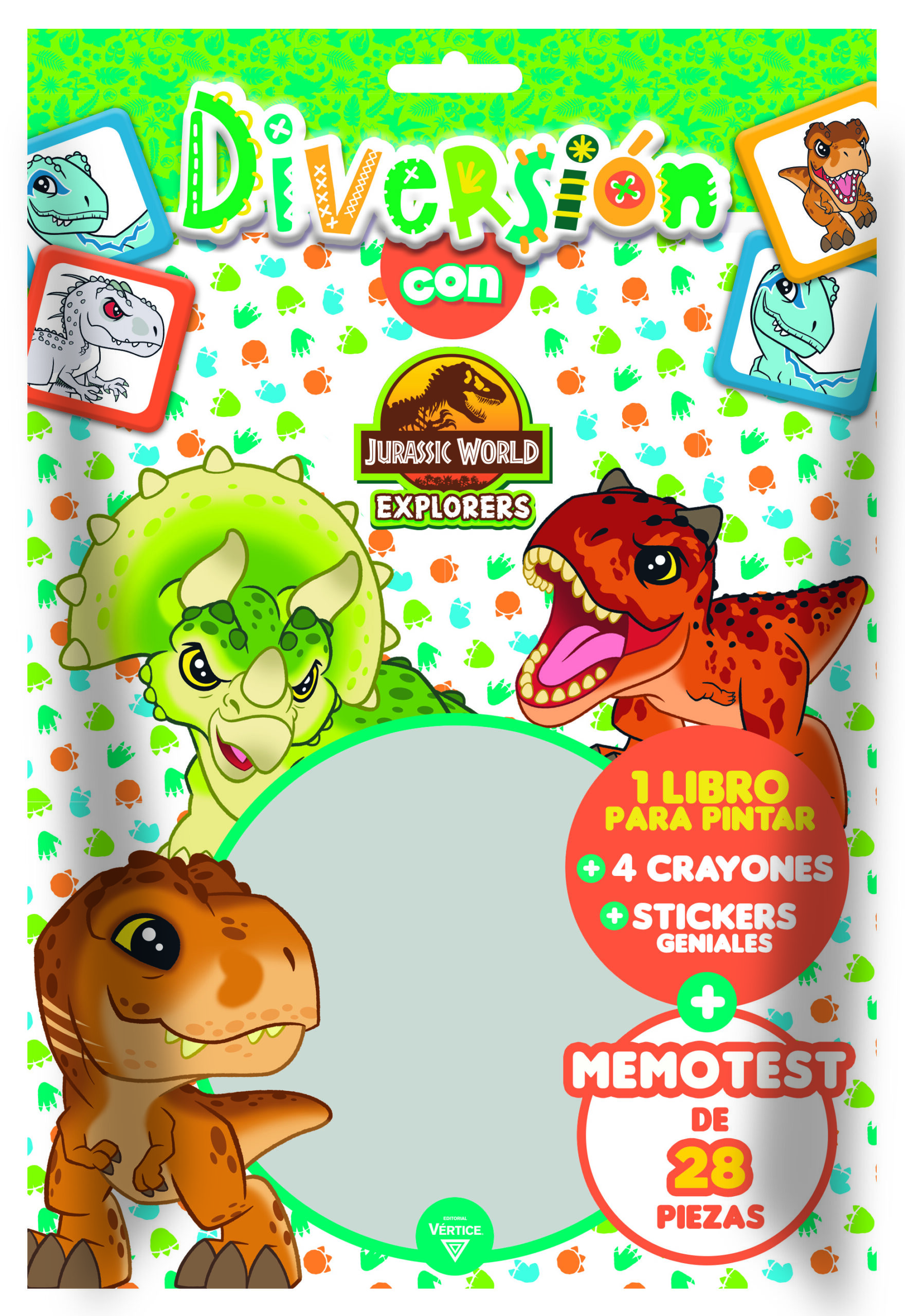 FLOW PACK VERTICE DIVERSION CON JURASSIC WORLD Nº2 6502