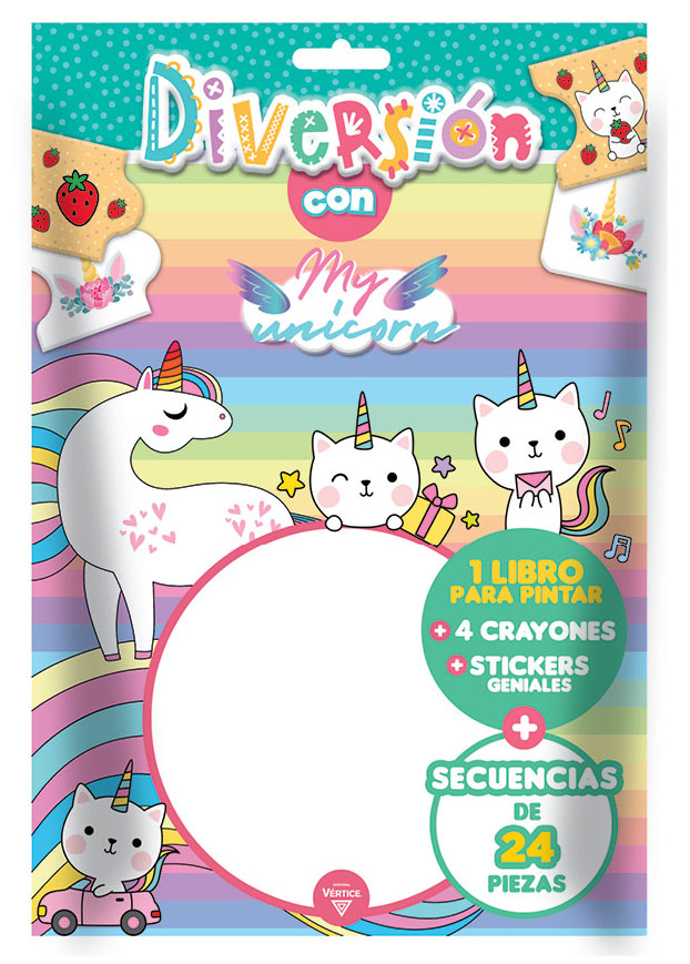 FLOW PACK VERTICE DIVERSION CON UNICORNIOS Nº4 6504