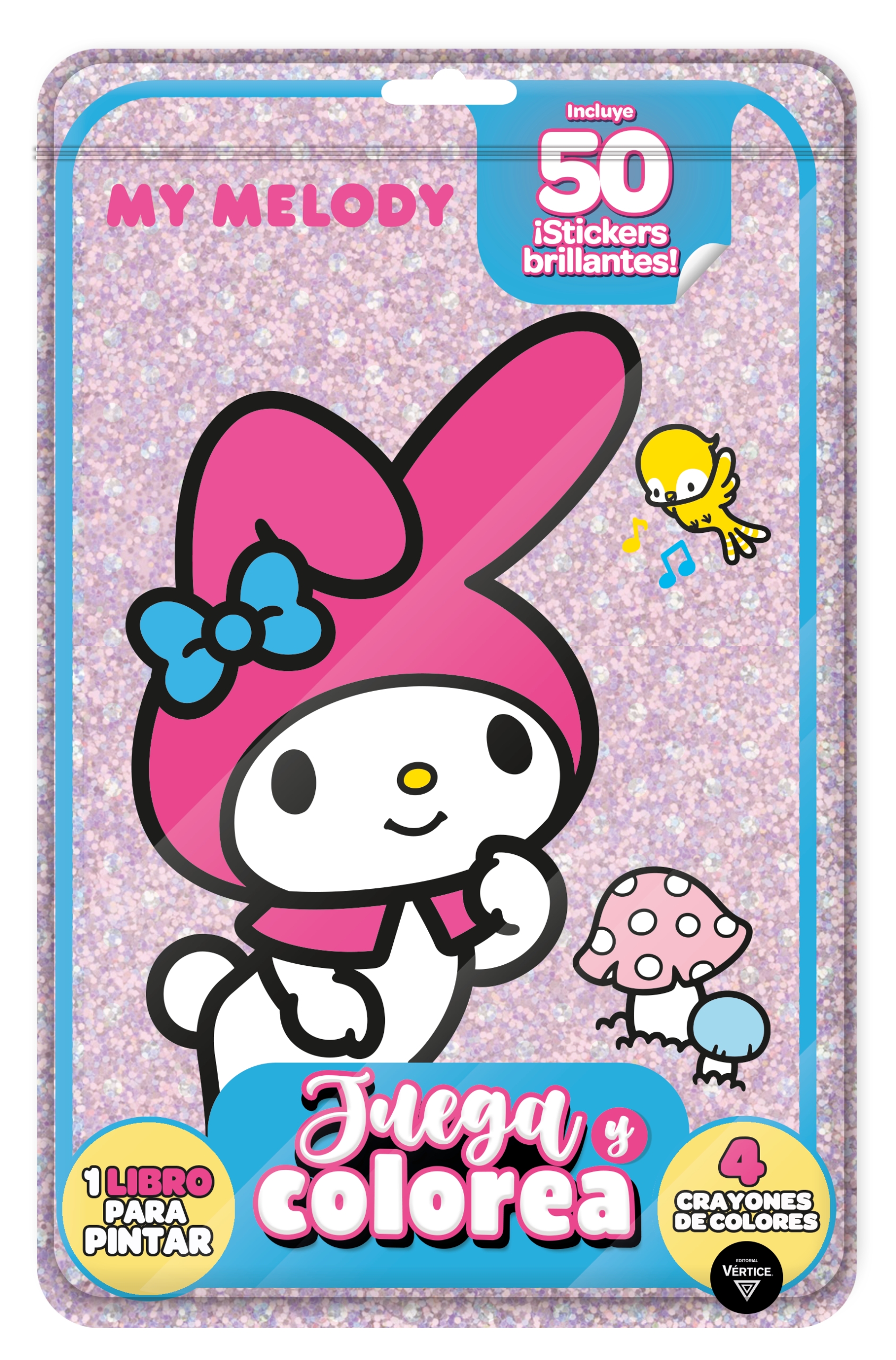 FLOW PACK VERTICE JUEGA Y COLOREA MY MELODY Nº3 6672