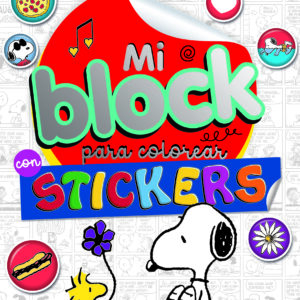 MI BLOCK VERTICE CON STICKERS SNOOPY Nº1 6700