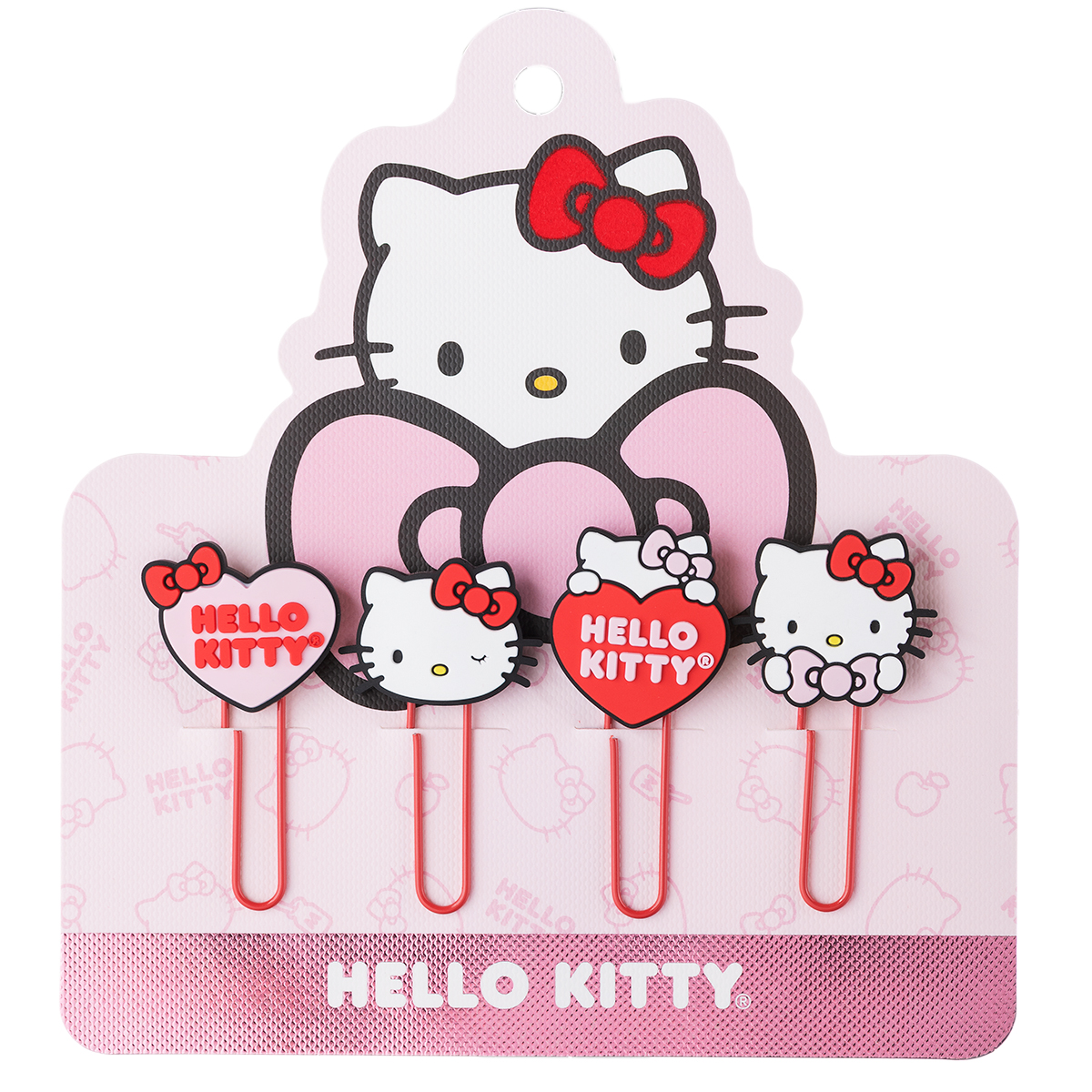 PAPER CLIPS MOOVING FUN X 4 UN HELLO KITTY