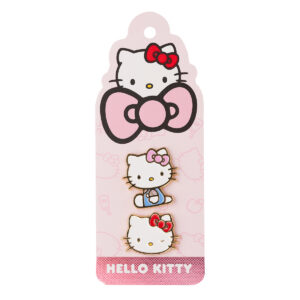 PINS MOOVING X 2 UN HELLO KITTY