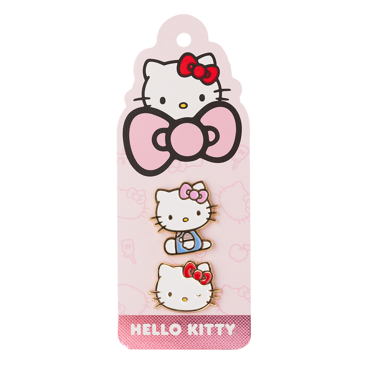 PINS MOOVING X 2 UN HELLO KITTY