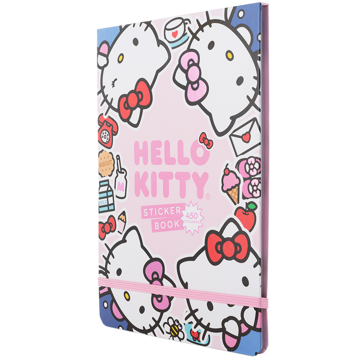 LIBRO MOOVING STICKERS HELLO KITTY