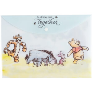 SOBRE MOOVING C/ BOTON A4 WINNIE THE POOH