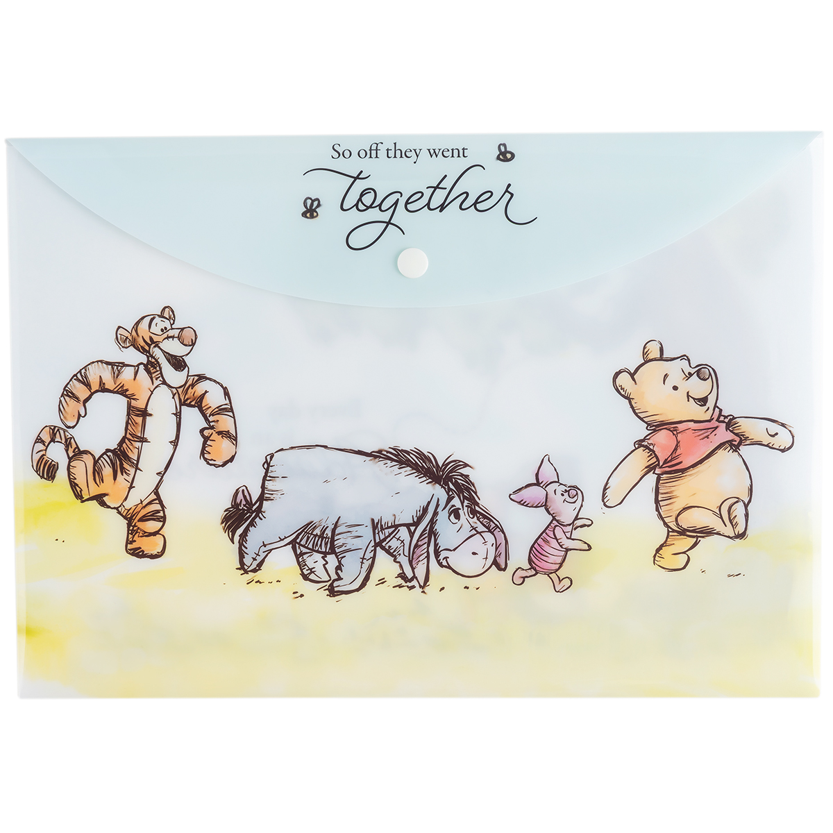 SOBRE MOOVING C/ BOTON A4 WINNIE THE POOH