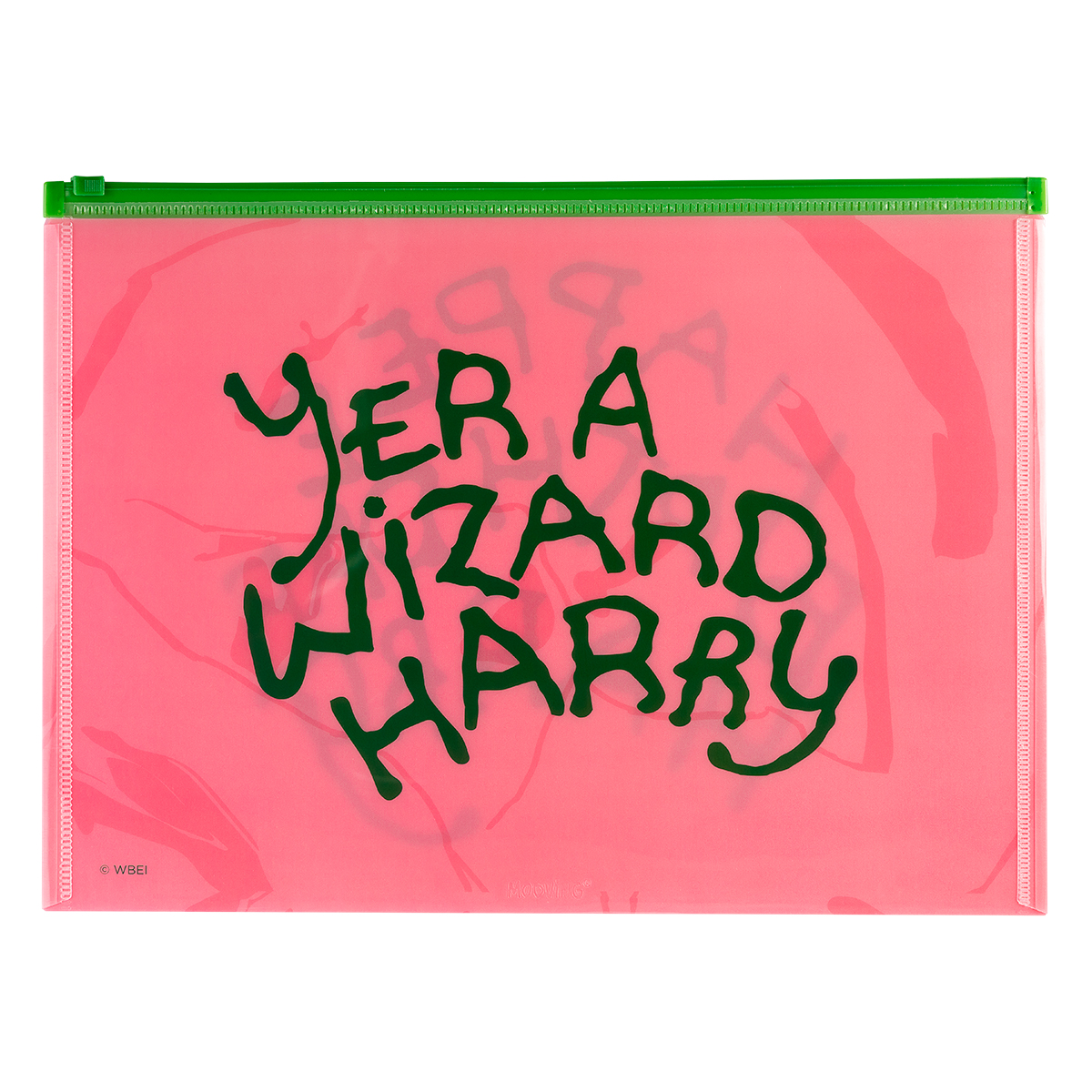 SOBRE MOOVING C/ CIERRE ZIP A4 HARRY POTTER