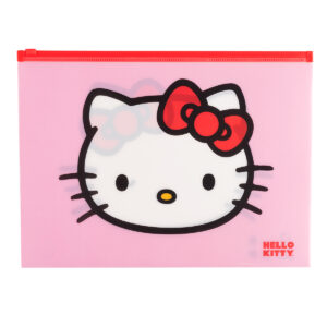SOBRE MOOVING C/ CIERRE ZIP A4 HELLO KITTY