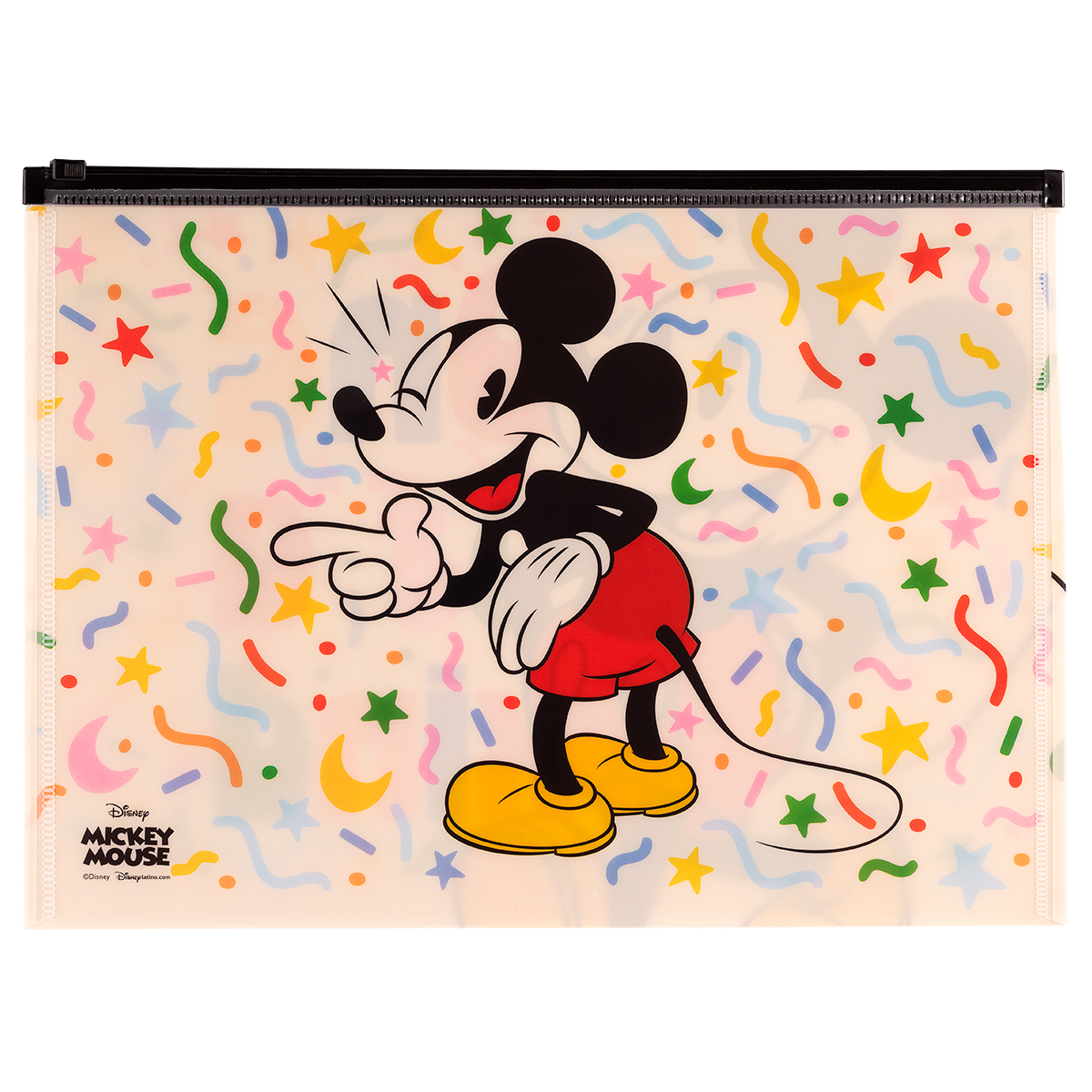 SOBRE MOOVING C/ CIERRE ZIP A4 MICKEY & FRIENDS