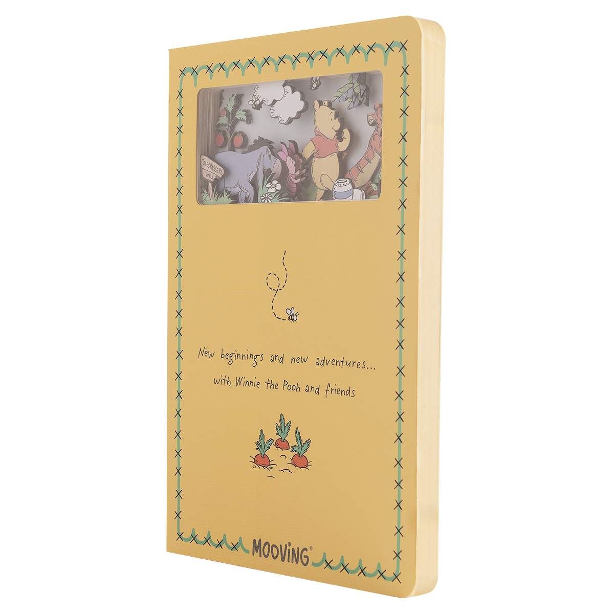 CUADERNO MOOVING MAGIC LAYERS WINNIE THE POOH