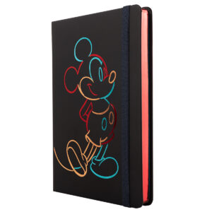 NOTES MOOVING A5 TAPA DURA RAYADO MICKEY MOUSE