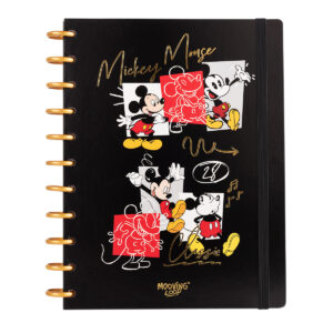 CUADERNO MOOVING LOOP A DISCOS CARTA MICKEY MOUSE