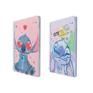 CUADERNO MOOVING PREMIUM CARTA STITCH