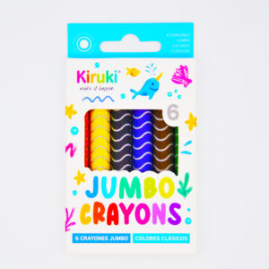 CRAYONES KIRUKI JUMBO X 6 UN