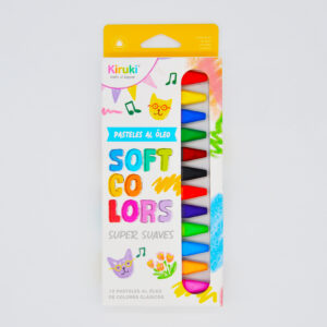 CRAYONES KIRUKI PASTELES AL OLEO X 12 UN