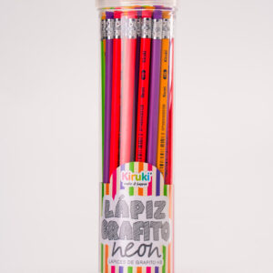 LAPIZ GRAFITO KIRUKI HB NEON X 36 UN