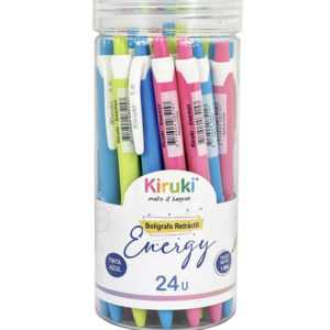 BOLIGRAFO KIRUKI ENERGY X 24 UN AZUL