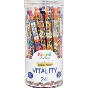 BOLIGRAFO KIRUKI VITALITTY X 24 UN AZUL