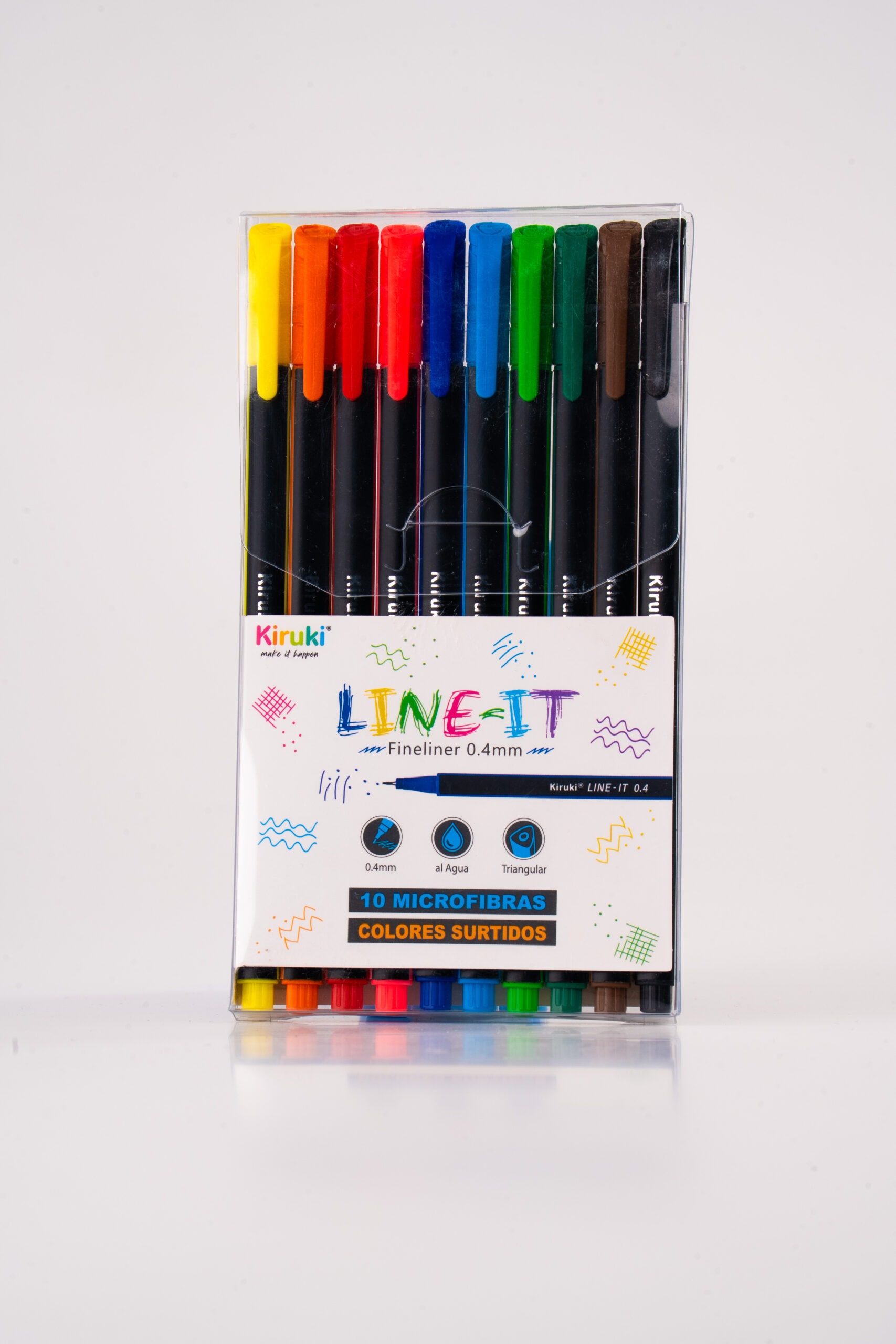 MICROFIBRA KIRUKI LINE IT COLORES CLASICOS X 10 UN