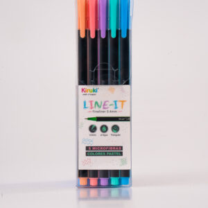 MICROFIBRA KIRUKI LINE IT COLORES PASTEL X 5 UN