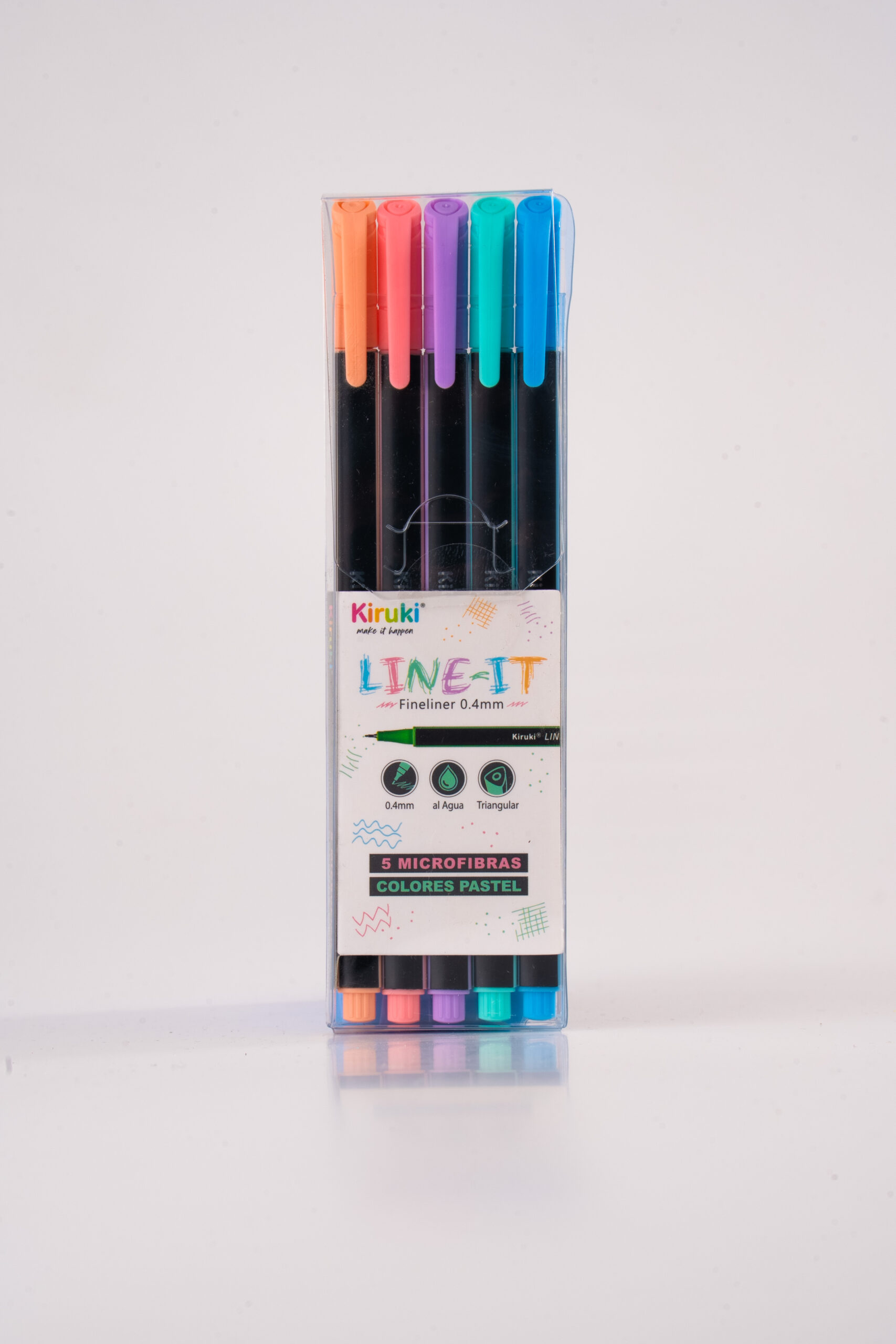 MICROFIBRA KIRUKI LINE IT COLORES PASTEL X 5 UN