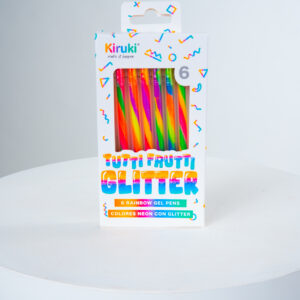 ROLLER KIRUKI TUTTI FRUTTI NEON C/ GLITTER X 6