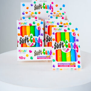 MINI RESALTADOR KIRUKI CANDY SOFT X 6 NEON