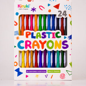 CRAYONES KIRUKI PLASTICOS X 24