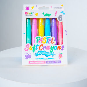 CRAYONES KIRUKI ACUARELABLES SOFT X 6 PASTEL