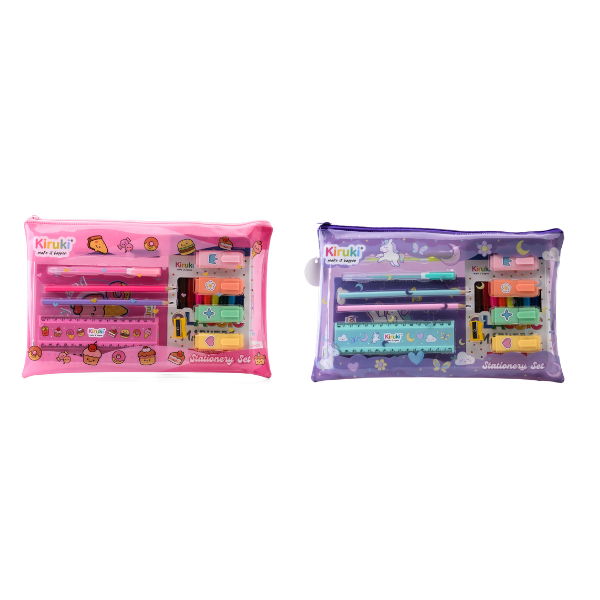 SET STATIONERY KIRUKI CANDY & MAGIC