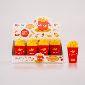 CONO DE PAPAS KIRUKI FRENCH FRIES GOMA + SACAP X 12 UN