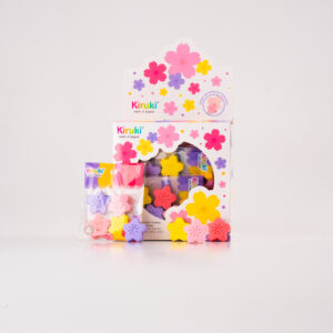 GOMA DE BORRAR KIRUKI CANDY BAGS SAKURA FLOWERS X 4