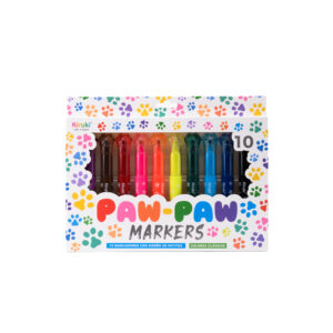 MARCADOR KIRUKI PAW-PAW X 10 COLORES CLASICOS