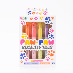 RESALTADOR KIRUKI PAW-PAW FLUO X 4 UN