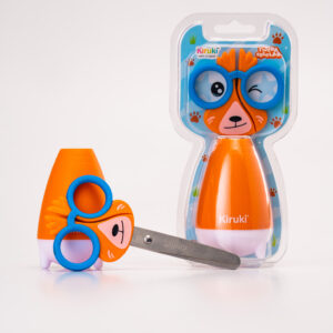 TIJERA C/ BASE KIRUKI TIGER X 13CM