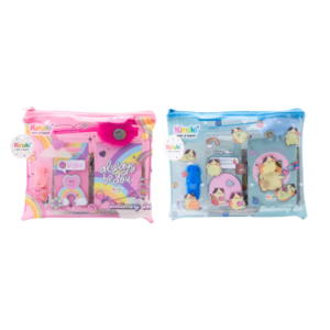 SET STATIONERY KIRUKI RAINBOW & CATS