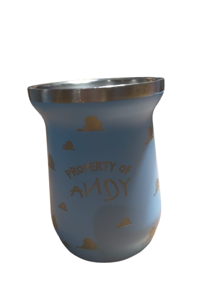 MATE TERMICO MUNDO PIXAR PROPERTY OF ANDY 180 ML