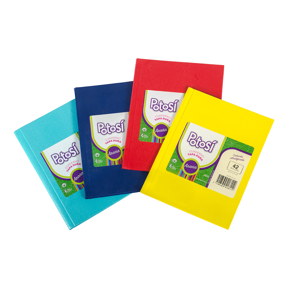 CUADERNO POTOSI X 42 HJS RY FORRADO