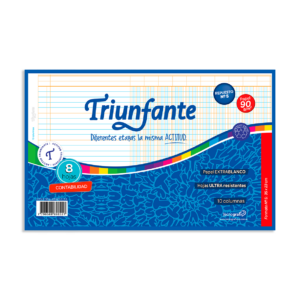 REPUESTO TRIUNFANTE Nº 5 CONTABILIDAD X 8 HJS 10 COLUMNAS