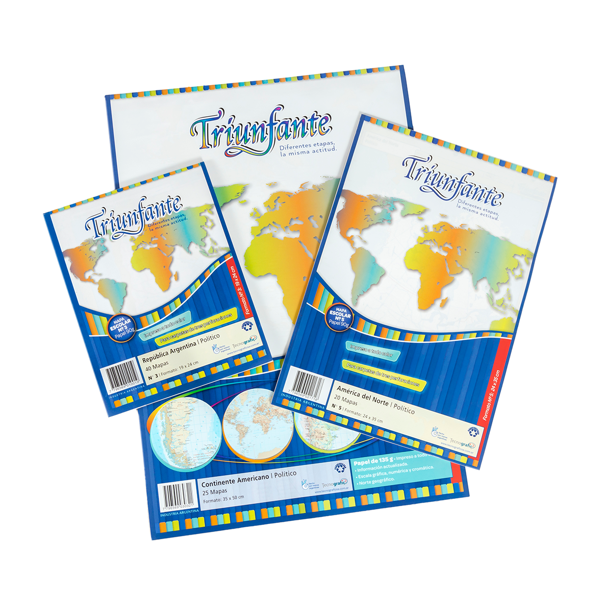 MAPA TRIUNFANTE Nº 6 DOBLE OFICIO