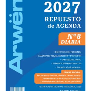 REPUESTO ARWEN AGENDA DIARIA N° 8