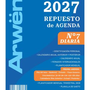 REPUESTO ARWEN AGENDA DIARIA N° 7