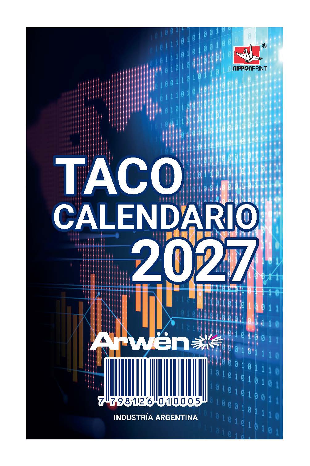 TACO CALENDARIO ARWEN