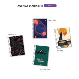 AGENDA ARWEN 2027 DIARIA N° 8 BACO