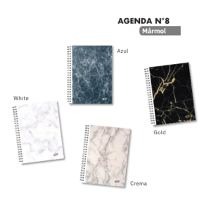 AGENDA ARWEN 2027 SEMANAL N° 8 MARMOLADO