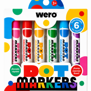 MARCADORES WERO X 6 UN DOT MARKERS