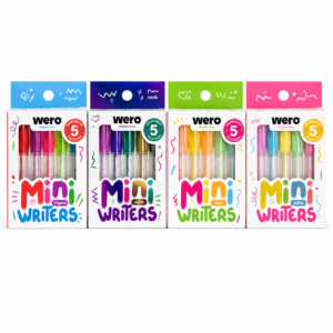 BOLIGRAFOS WERO MINI X 5 UN ROLLER GEL