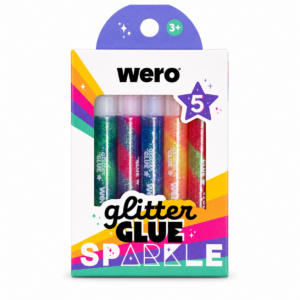 GLITTER GLUE WERO SPARKLE X 5 UN