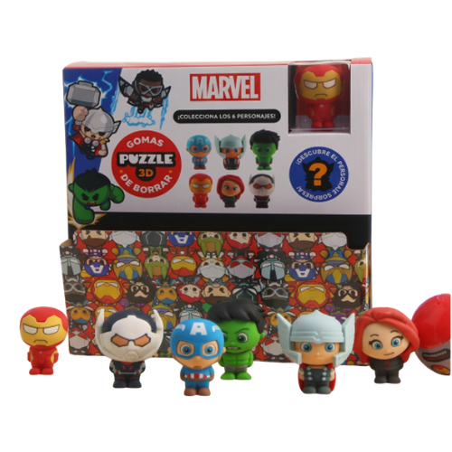 GOMAS DE BORRAR WERO PUZZLE MARVEL